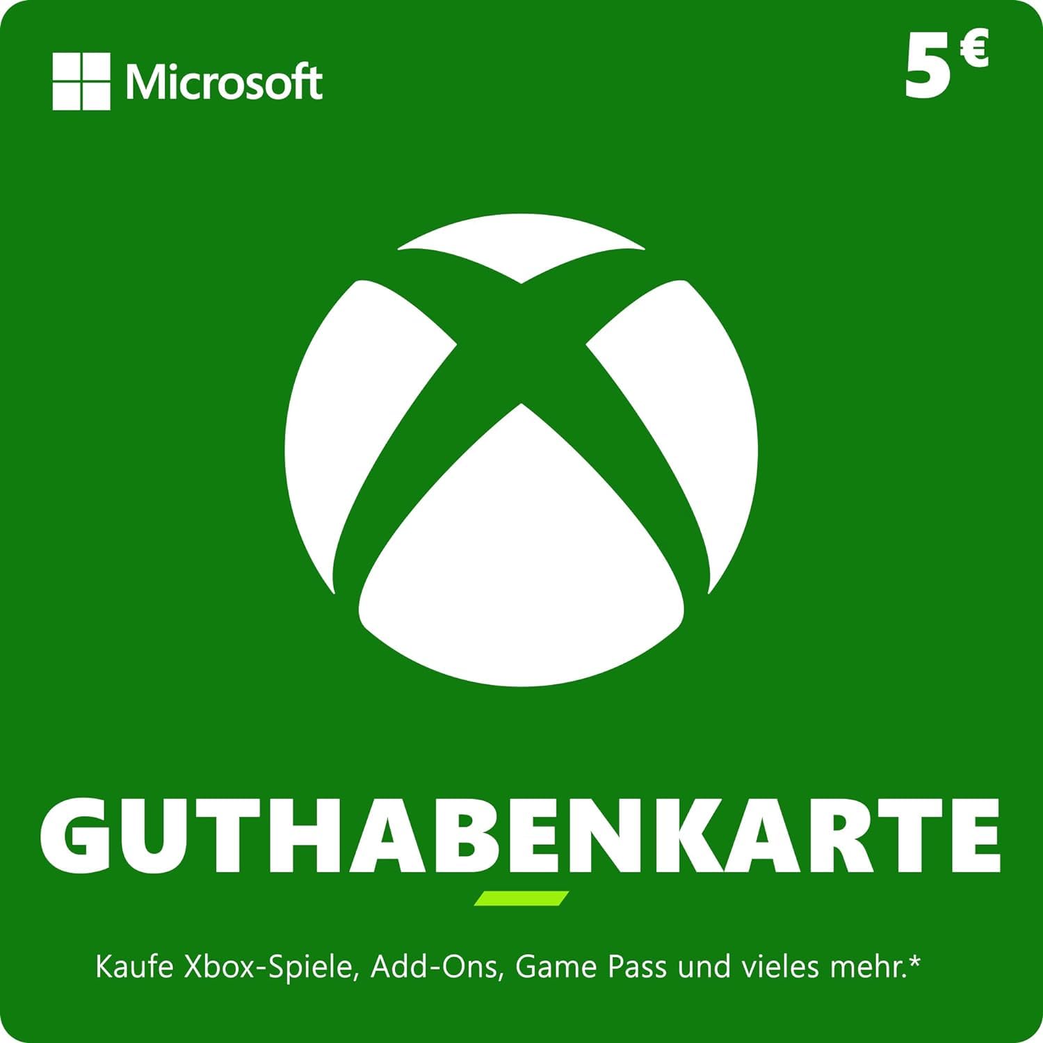 5 EUR Xbox Guthaben