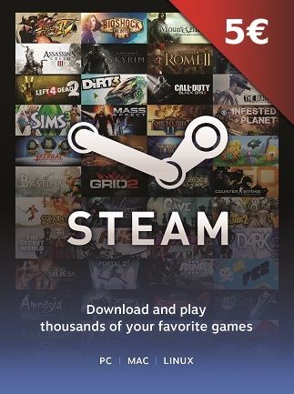 5 EUR Steam Guthaben